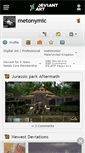 Mobile Screenshot of metonymic.deviantart.com