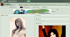 Desktop Screenshot of bmckngbird.deviantart.com