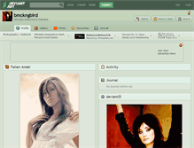 Tablet Screenshot of bmckngbird.deviantart.com