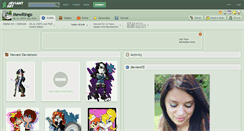Desktop Screenshot of mewringo.deviantart.com