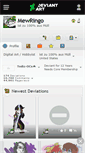 Mobile Screenshot of mewringo.deviantart.com