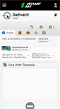 Mobile Screenshot of dadward.deviantart.com