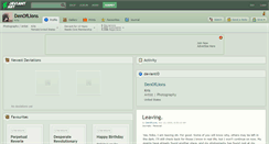 Desktop Screenshot of denoflions.deviantart.com