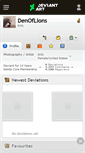 Mobile Screenshot of denoflions.deviantart.com