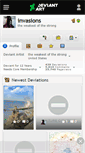 Mobile Screenshot of invasions.deviantart.com