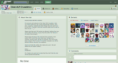 Desktop Screenshot of clean-mlp-crusaders.deviantart.com