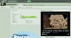 Desktop Screenshot of deltoraquestclub.deviantart.com