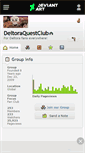 Mobile Screenshot of deltoraquestclub.deviantart.com