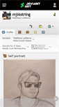 Mobile Screenshot of mjl6string.deviantart.com