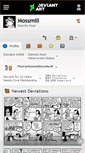 Mobile Screenshot of mossmill.deviantart.com