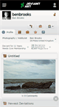 Mobile Screenshot of benbrooks.deviantart.com