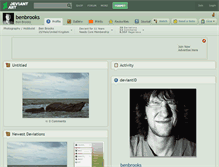 Tablet Screenshot of benbrooks.deviantart.com