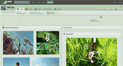 Desktop Screenshot of joinjoy.deviantart.com