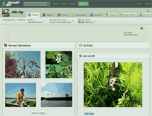 Tablet Screenshot of joinjoy.deviantart.com