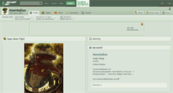 Desktop Screenshot of moombaduo.deviantart.com