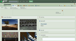 Desktop Screenshot of elhamsaleh.deviantart.com