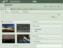 Tablet Screenshot of elhamsaleh.deviantart.com