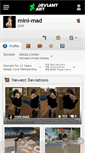 Mobile Screenshot of mini-mad.deviantart.com