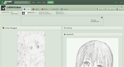 Desktop Screenshot of cherrykuran.deviantart.com