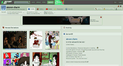 Desktop Screenshot of alexon-charm.deviantart.com
