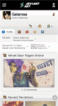 Mobile Screenshot of galarosa.deviantart.com
