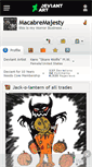 Mobile Screenshot of macabremajesty.deviantart.com