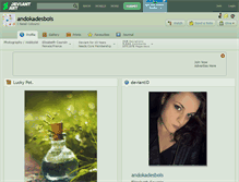Tablet Screenshot of andokadesbois.deviantart.com