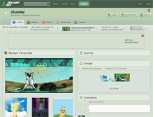 Tablet Screenshot of osunstar.deviantart.com