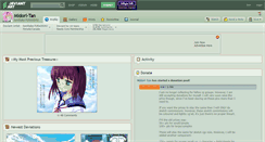 Desktop Screenshot of midori-tan.deviantart.com