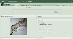 Desktop Screenshot of maya-rapo.deviantart.com