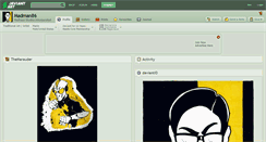 Desktop Screenshot of madman86.deviantart.com