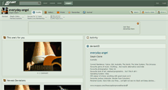 Desktop Screenshot of everyday-angel.deviantart.com
