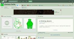 Desktop Screenshot of 10sawbuck-thefelt.deviantart.com