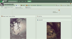 Desktop Screenshot of charlottedesmith.deviantart.com
