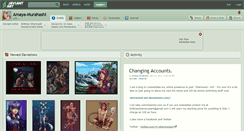 Desktop Screenshot of amaya-murahashi.deviantart.com