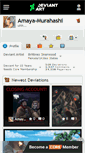 Mobile Screenshot of amaya-murahashi.deviantart.com