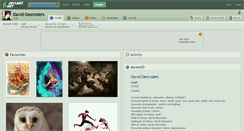 Desktop Screenshot of david-desrosiers.deviantart.com