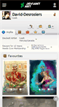 Mobile Screenshot of david-desrosiers.deviantart.com