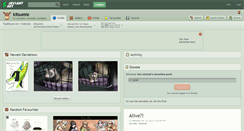 Desktop Screenshot of kitsumie.deviantart.com