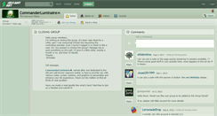 Desktop Screenshot of commanderluminaire.deviantart.com