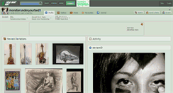 Desktop Screenshot of monsterunderyourbed1.deviantart.com