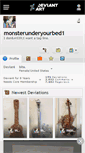 Mobile Screenshot of monsterunderyourbed1.deviantart.com