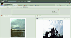 Desktop Screenshot of introspectre71.deviantart.com