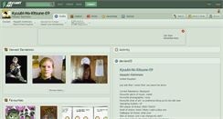 Desktop Screenshot of kyuubi-no-kitsune-09.deviantart.com