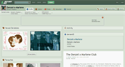 Desktop Screenshot of denzel-x-marlene.deviantart.com