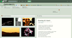 Desktop Screenshot of chaoticreligion216.deviantart.com