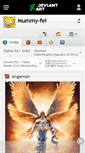 Mobile Screenshot of mummy-fei.deviantart.com