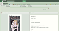Desktop Screenshot of freakyfarf.deviantart.com
