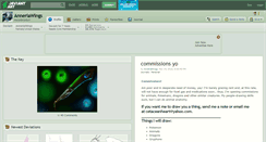 Desktop Screenshot of anneriawings.deviantart.com