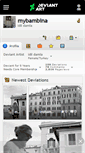 Mobile Screenshot of mybambina.deviantart.com